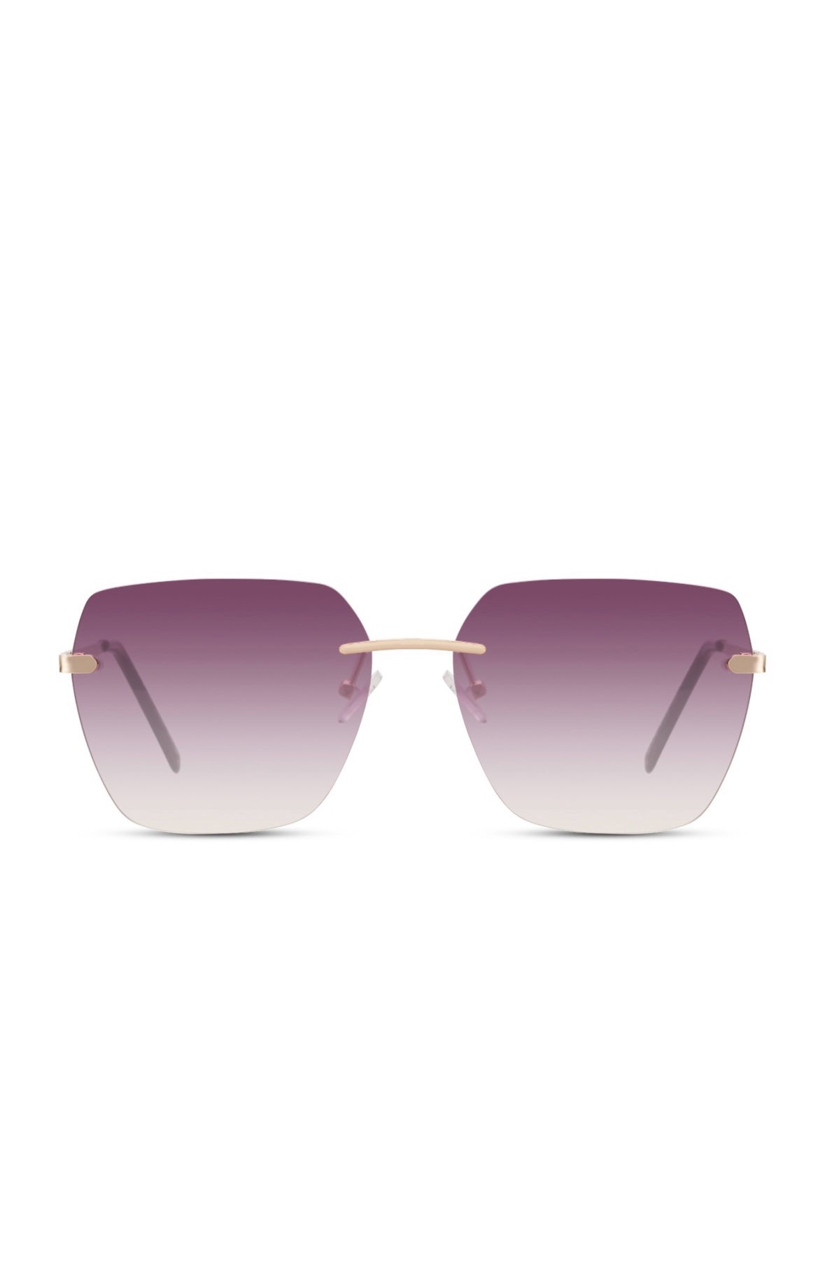 Purple lens sunglasses