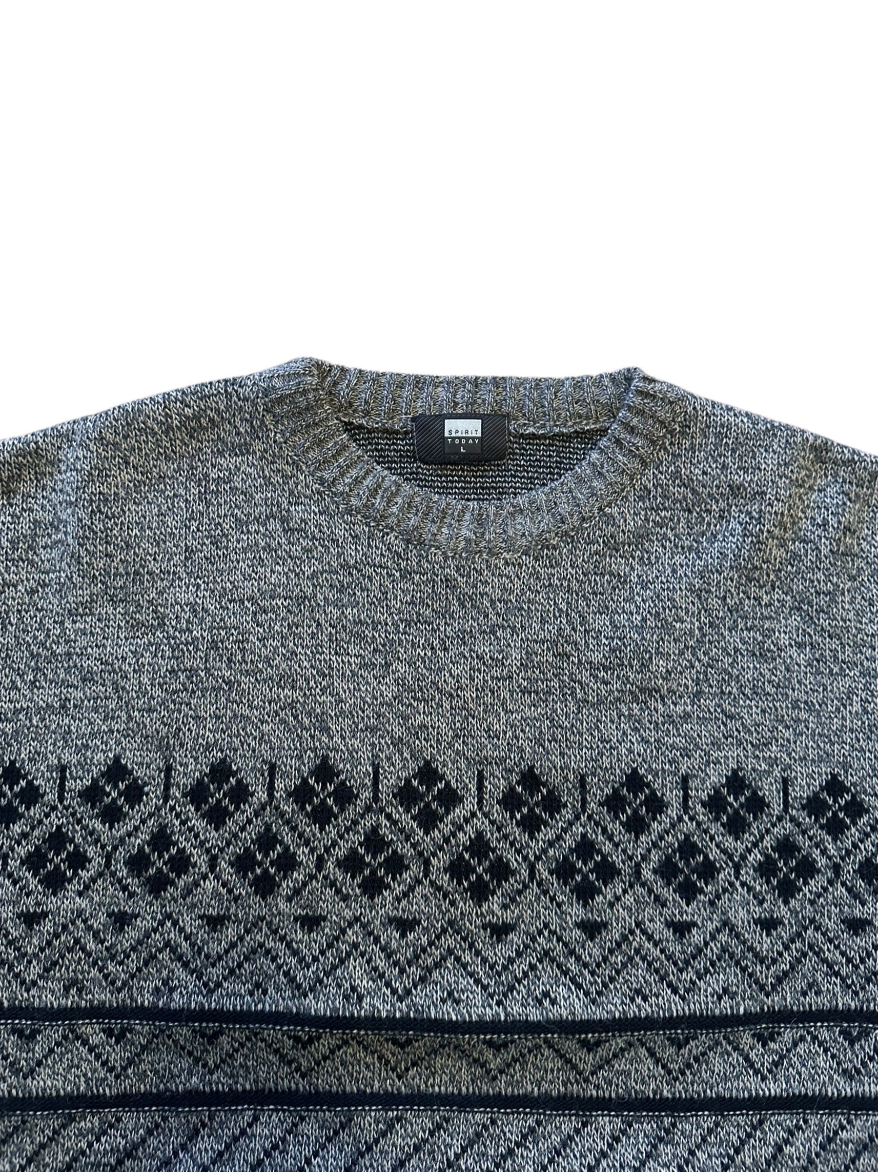 Vintage wool sweater L