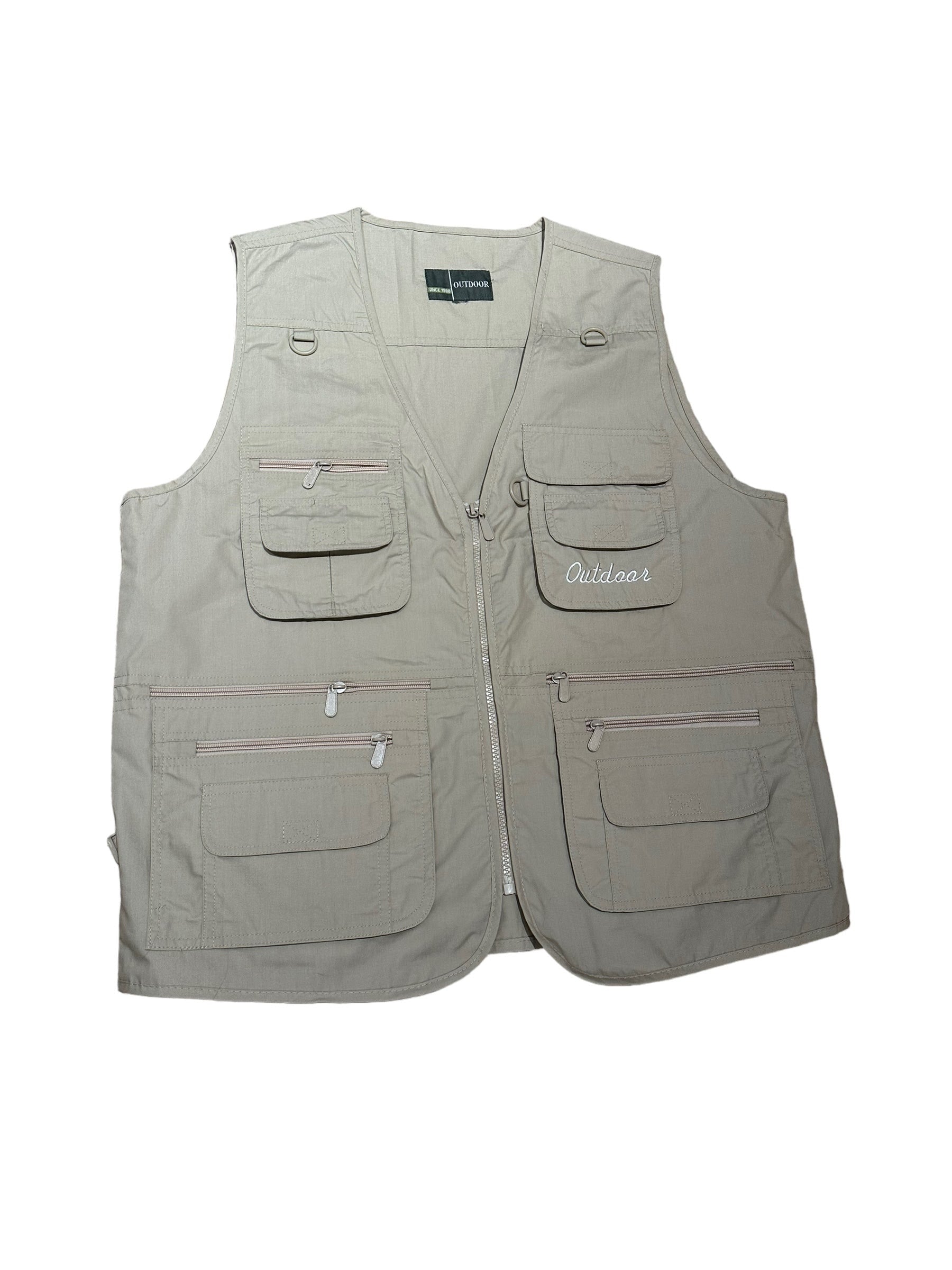 Vintage hunting vest L