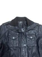 Load image into Gallery viewer, Y2K leather coat M/L
