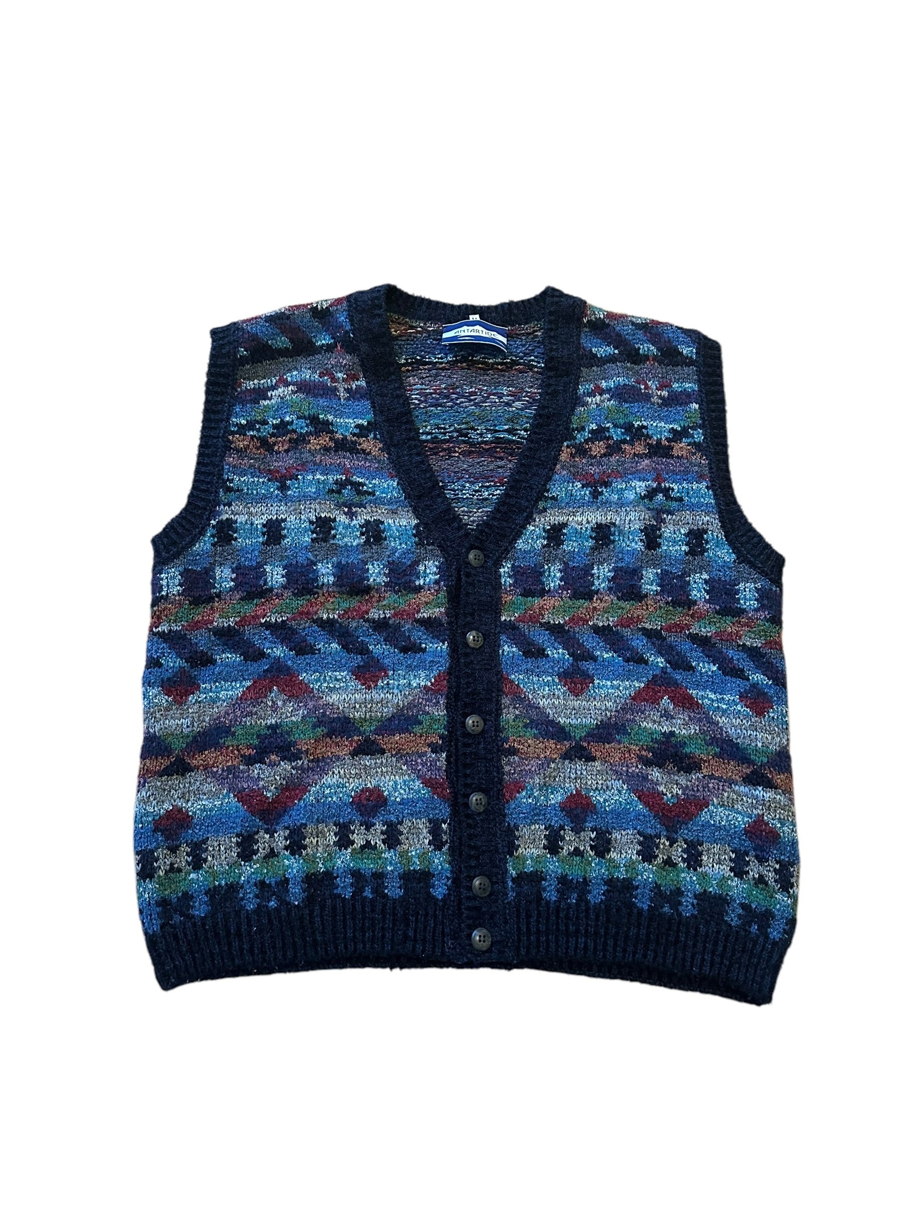 Vintage knit vest M