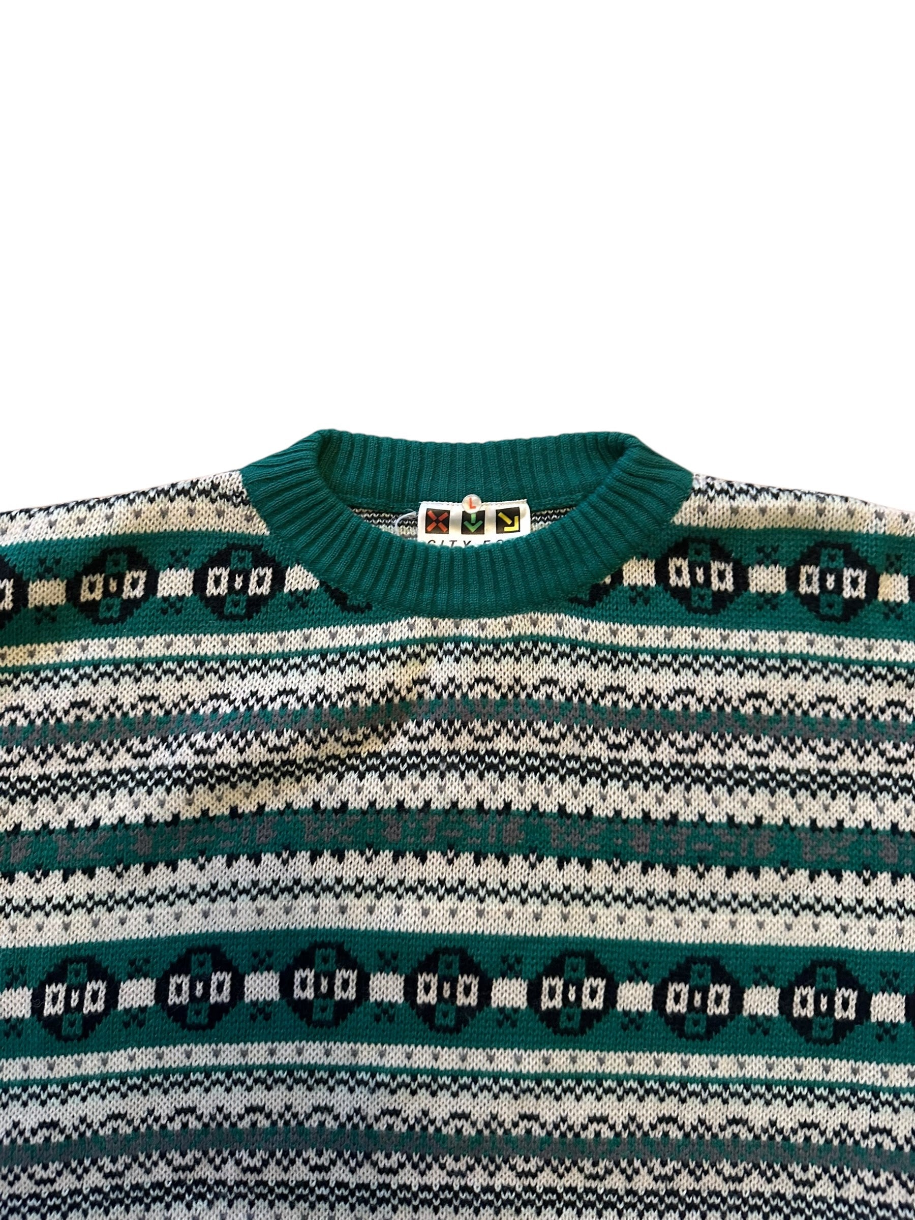 Vintage wool sweater L