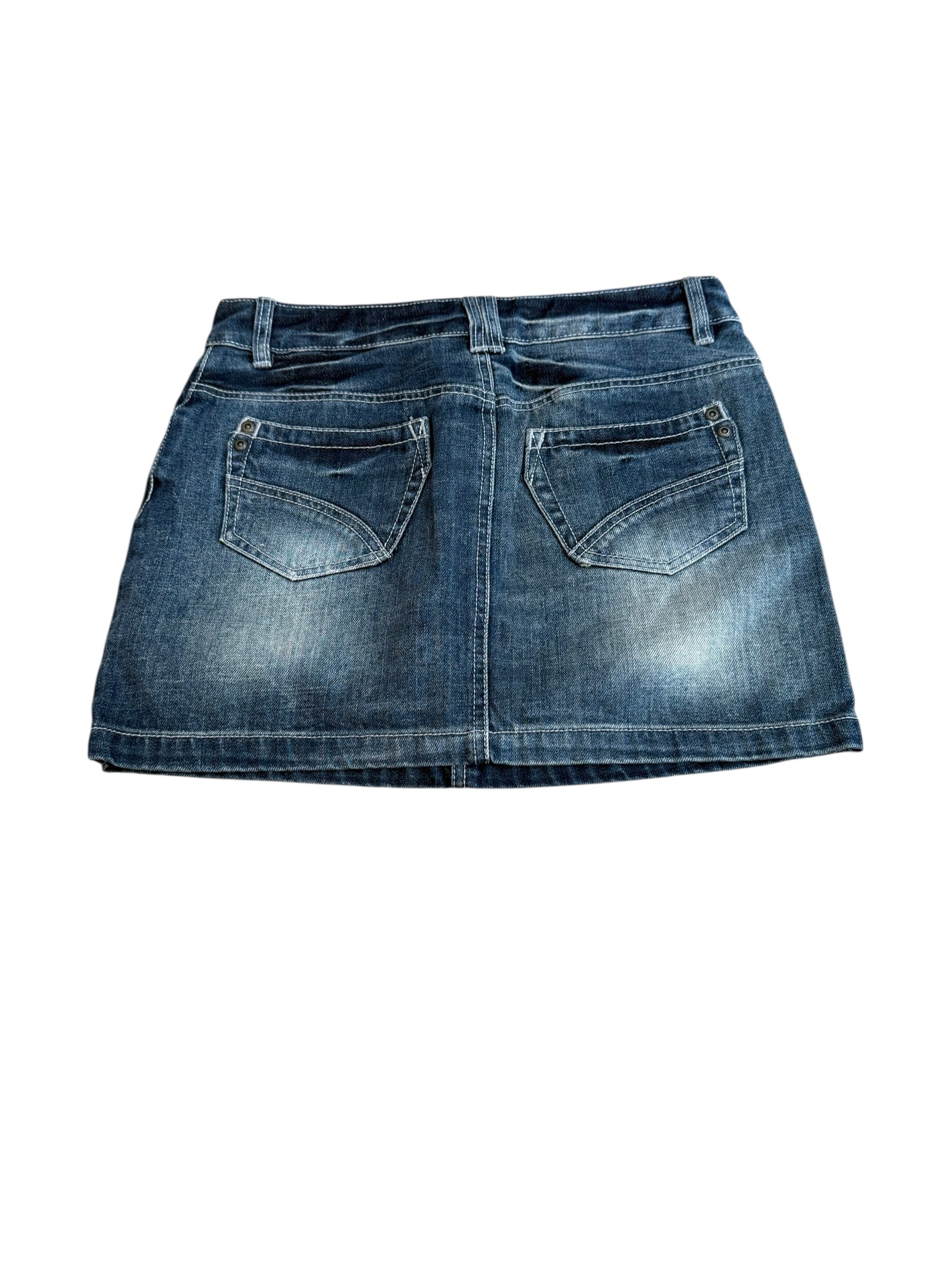 Vintage denim skirt S