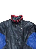 Load image into Gallery viewer, Vintage 80s leather jacket M
