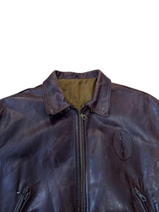 Vintage leather jacket L