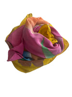 Load image into Gallery viewer, Vintage large silk scarf
